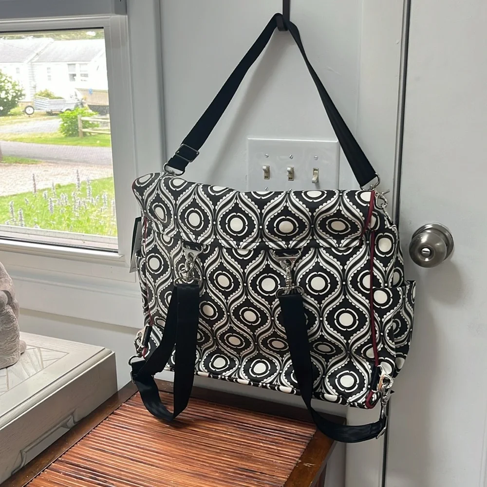 Petunia Pickle Botton Evening in Islington Abundance Boxy Backpack,NWT